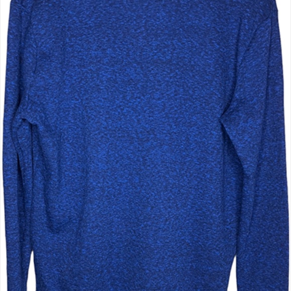 PINK V-Neck Sweater in Blue size Small - Picture 2 of 4